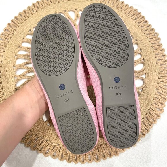 Rothy's The Round Pink Begonia Flat Size 9.5 - Picture 9 of 12